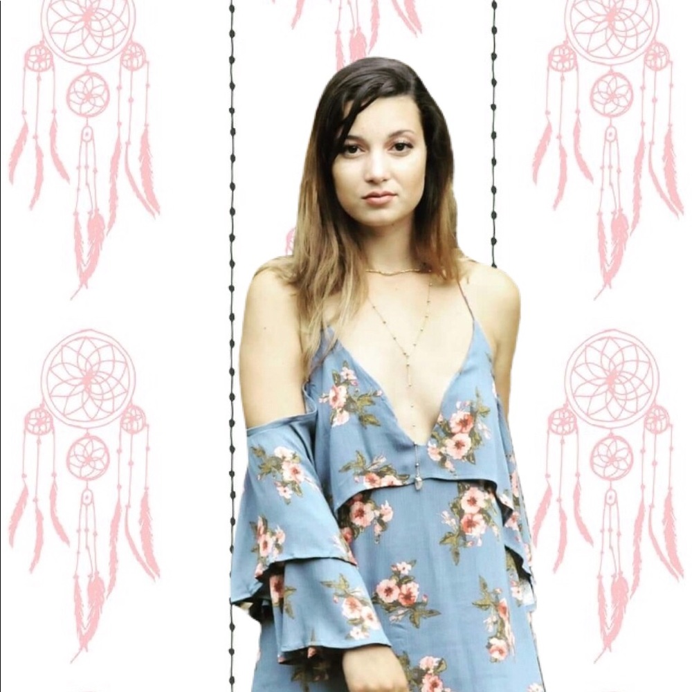 ✨New✨ Open Backed Draped Dress - Picture 4 of 5